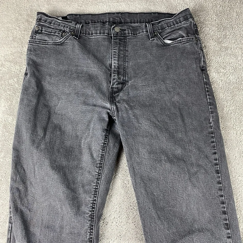 Levis Athletic Taper Jeans Mens‎ 38x29 Gray High Rise